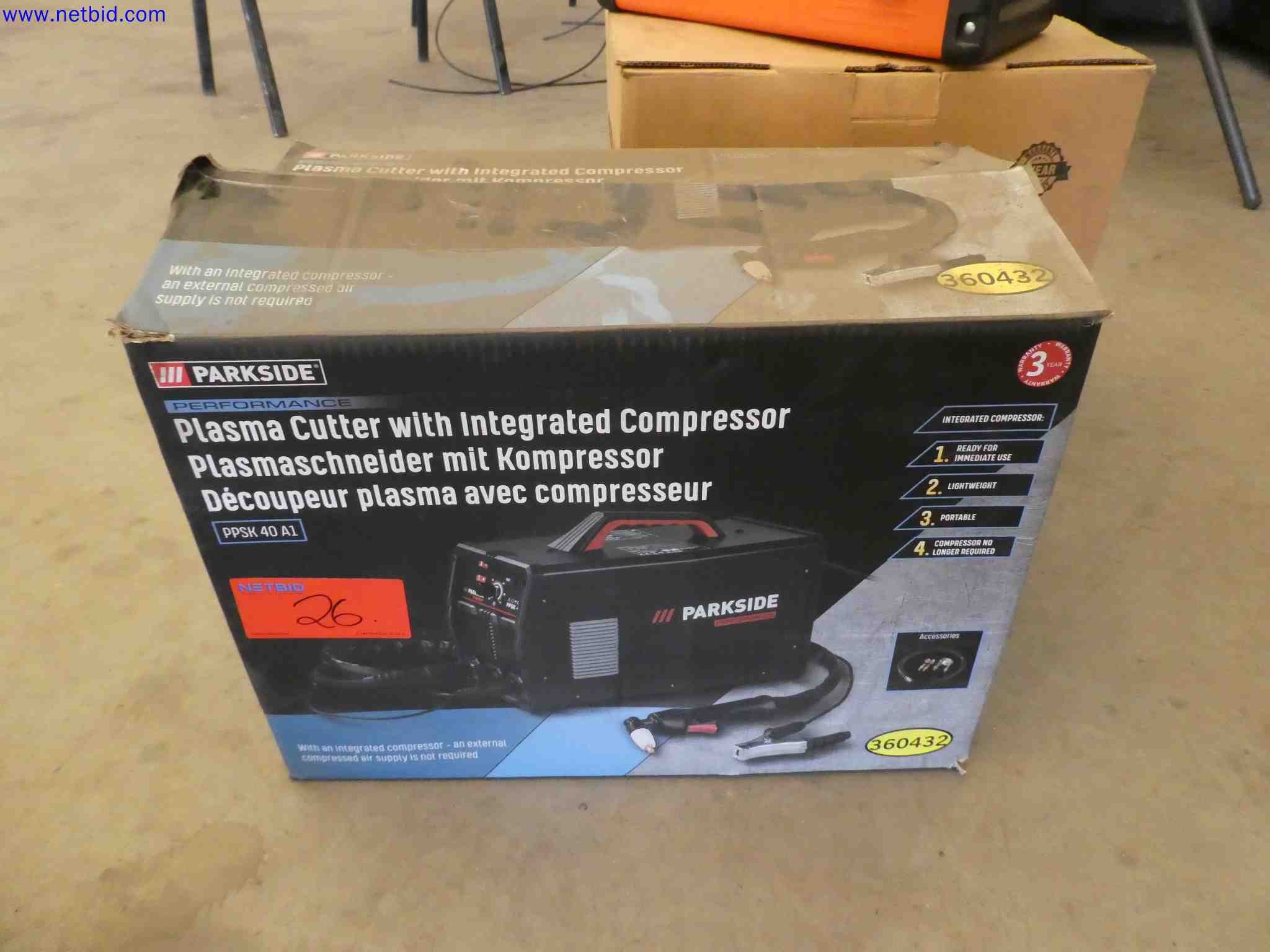 tragbarer Plasmaschneider Parkside PPSK 40 AT
